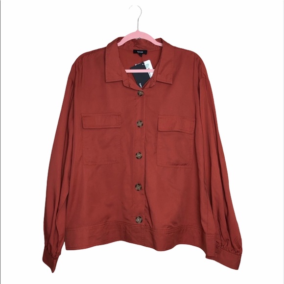 Kensie Tops - Tencel Shirt Jacket - KENSIE